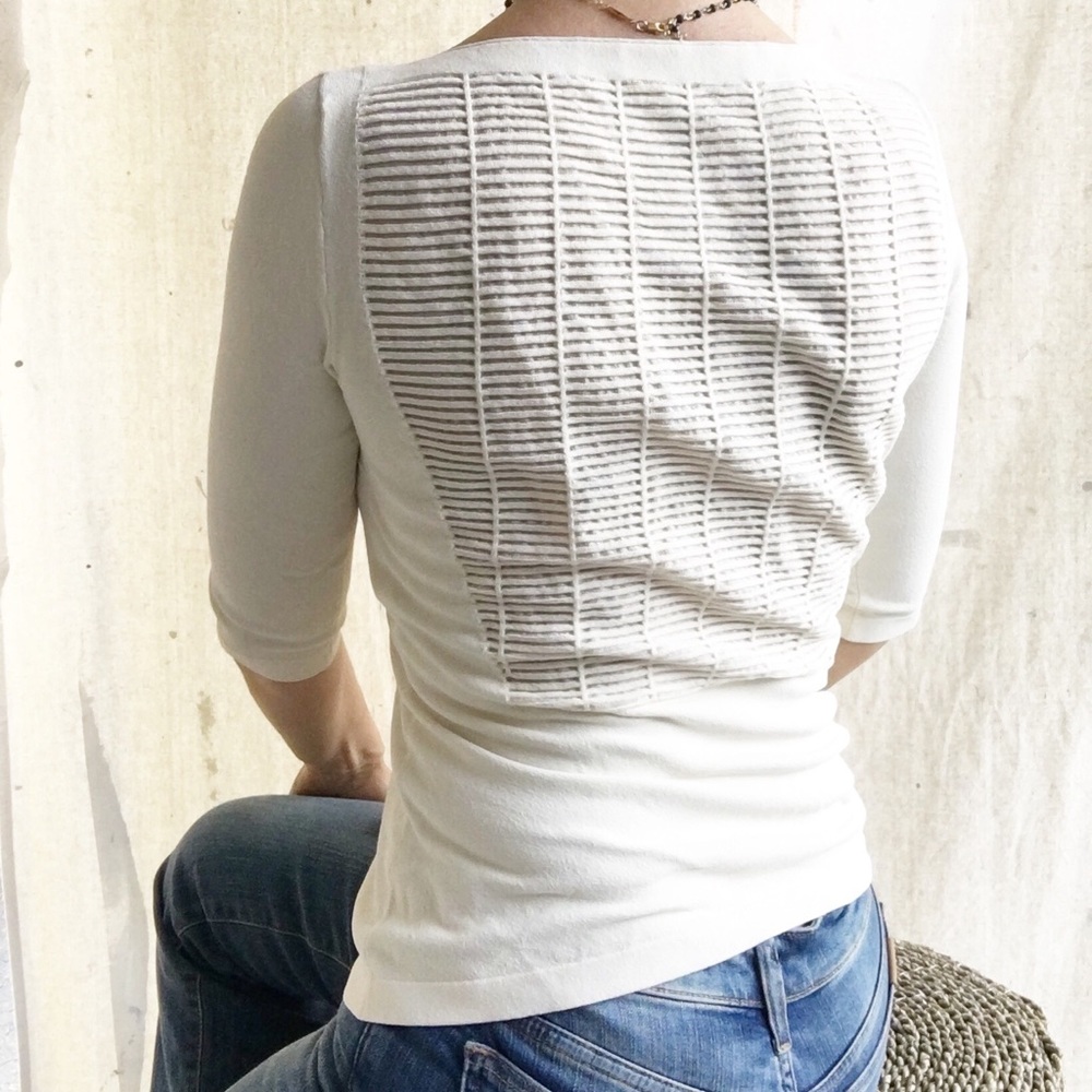 D. EXTERIOR Knit Top Made in Italy